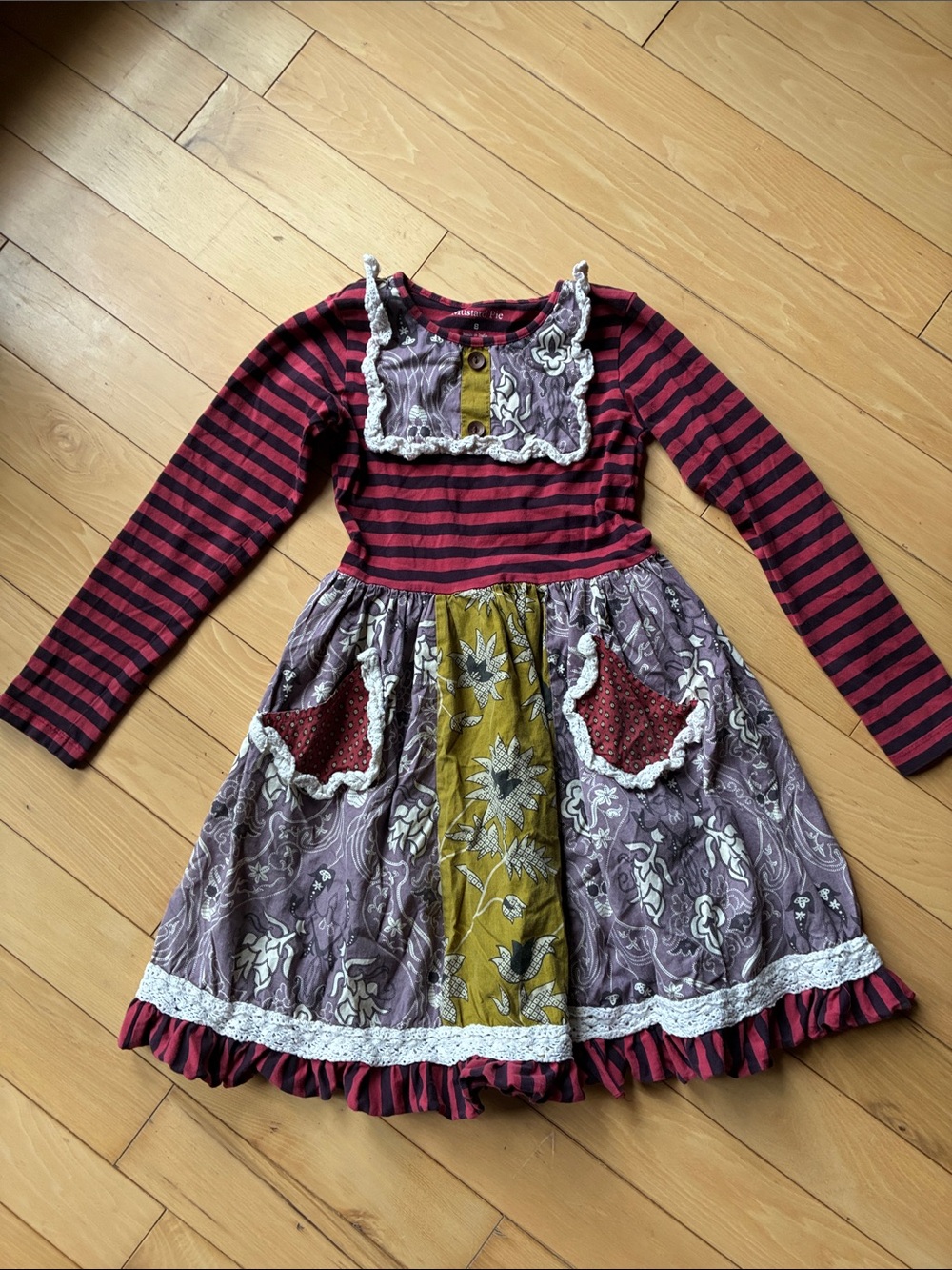 Mustard pie dress